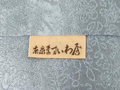 平和屋本店●久保田一竹　幻の辻が花　訪問着　辻が花　金通し地　共箱付き　正絹　逸品　AABE9266ck