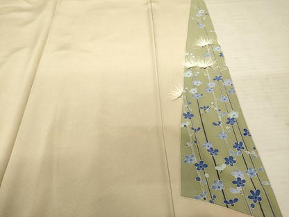 平和屋着物●本加賀友禅作家　白坂幸蔵　色留袖　松竹梅宝尽くし　正絹　逸品　AABE9269ck
