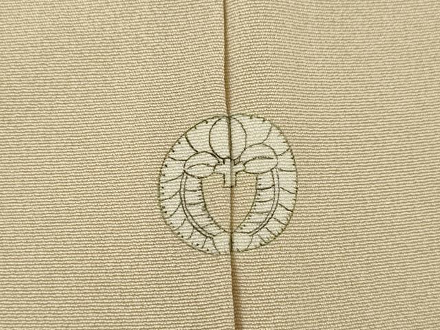 平和屋着物●松尾光琳 色留袖 刺繍 シロサギ 金彩 正絹 逸品 AABE9271ck