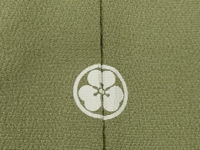 平和屋着物●訪問着　辻が花　絞り　舞花文　正絹　逸品　AABE9273ck