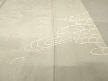 平和屋着物●本加賀友禅作家　鶴見保次　色留袖　花鳥文　正絹　逸品　AABE9275ck