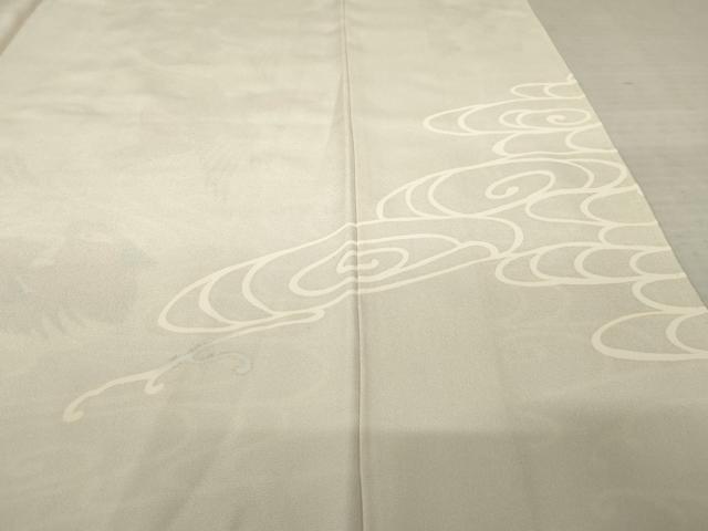 平和屋着物●本加賀友禅作家　鶴見保次　色留袖　花鳥文　正絹　逸品　AABE9275ck