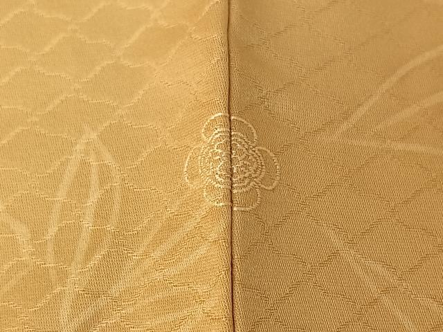 平和屋着物▽上質な小紋 単衣 手描き 草花文 正絹 逸品 AABE9287jh