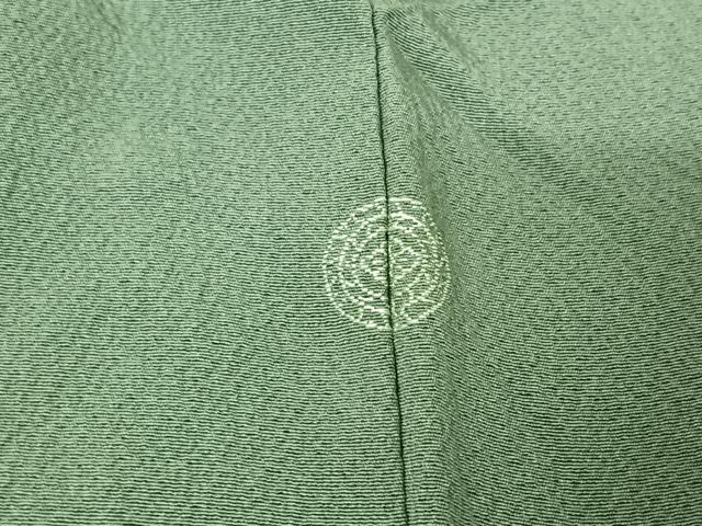 平和屋着物▽訪問着 単衣 作家物 刺繍 流水花文 金銀彩 銀糸 正絹 逸品 AABE9294jh