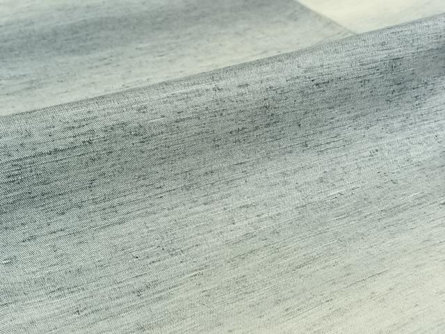 平和屋着物▽上質な紬 単衣 霞文 正絹 逸品 AABE9296jh
