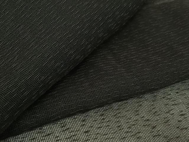平和屋着物▽男性 長羽織 スリーシーズン 春夏秋 塵除け 霞文 正絹 逸品 AABE9305jh