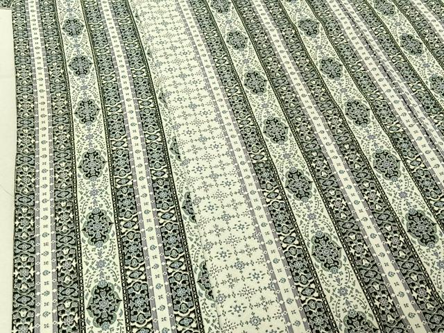 平和屋着物▽上質な小紋 単衣 花間道 正絹 逸品 AABE9307jh