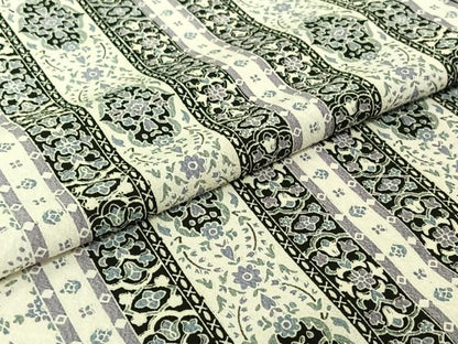 平和屋着物▽上質な小紋 単衣 花間道 正絹 逸品 AABE9307jh