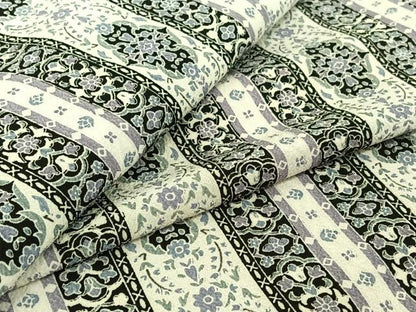 平和屋着物▽上質な小紋 単衣 花間道 正絹 逸品 AABE9307jh