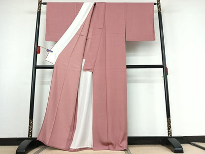 平和屋着物▽江戸小紋 単衣 鮫小紋柄 正絹 逸品 AABE9310jh