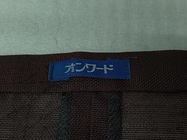 平和屋着物▽道行コート スリーシーズン 春夏秋 塵除け 樹林文 正絹 逸品 AABE9338jh