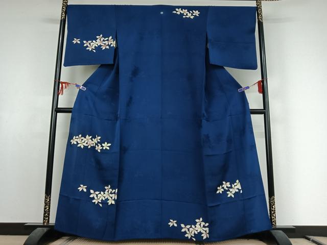 平和屋着物▽訪問着 単衣 舞花文 金彩 正絹 逸品 AABE9345jh