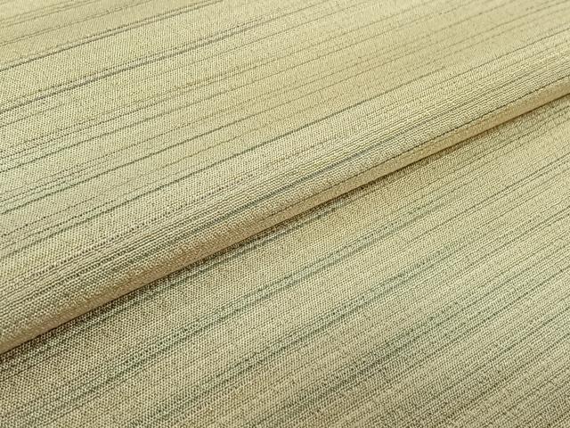 平和屋着物▽本塩沢 やまだ織 訪問着 染色作家 桐村博 訪問着 単衣 横段文 暈し染め 正絹 逸品 AABE9347jh