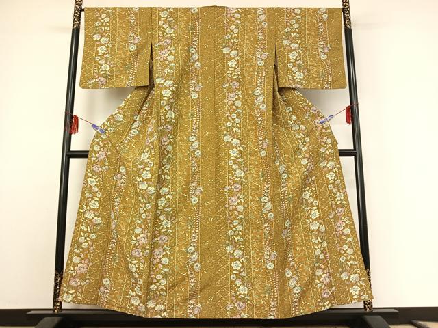 平和屋着物▽小紋　単衣　辻が花　洗える着物　AABE9357jh 平和屋着物▽小紋 単衣 辻が花 洗える着物 AABE9357jh