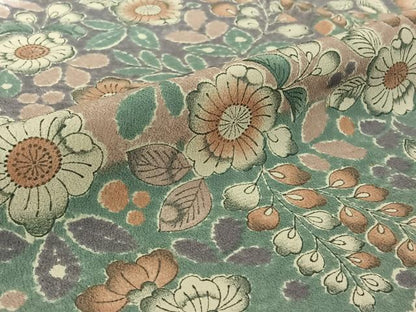 平和屋着物▽小紋 単衣 辻が花 洗える着物 AABE9360jh
