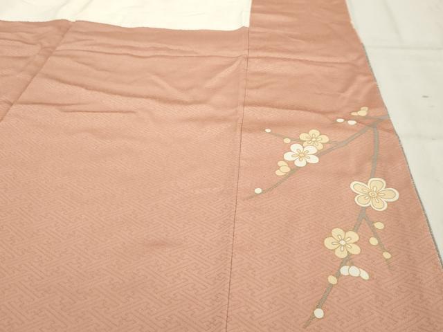 平和屋着物■訪問着 枝梅文 暈し染め 金彩 正絹 逸品 AABE9386tn