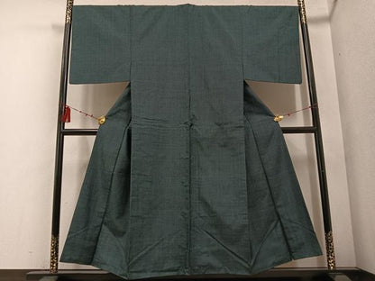 平和屋着物●男性　本場大島紬　アンサンブル　一元絣　正絹　逸品　AABF0005ph