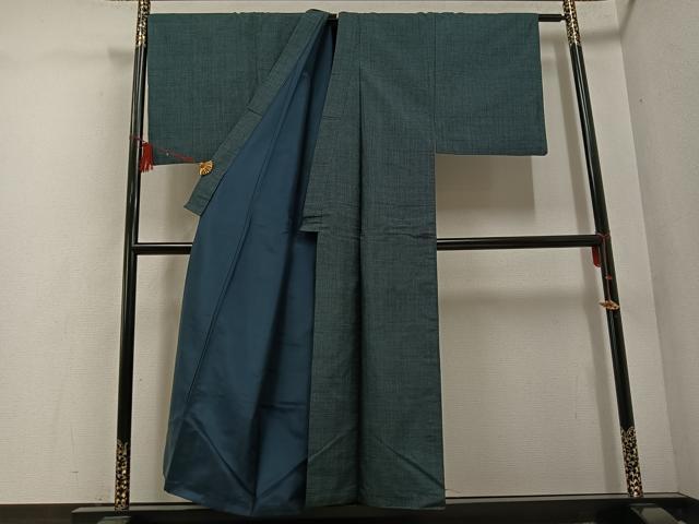 平和屋着物○男性 本場大島紬 アンサンブル 一元絣 正絹 逸品 AABF0005ph