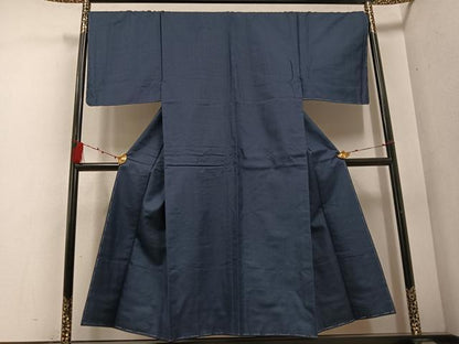 平和屋着物●男性　紬　アンサンブル　長襦袢(袷)セット　亀甲柄　正絹　逸品　未使用　AABF0006ph