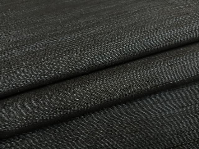 平和屋着物●男性　紬　アンサンブル　色無地　羊羹色　正絹　逸品　未使用　AABF0007ph