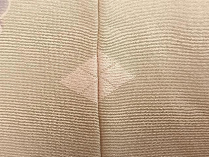 平和屋着物●訪問着　友禅　刺繍　飾花文　暈し染め　金彩　正絹　逸品　AABF0014ph