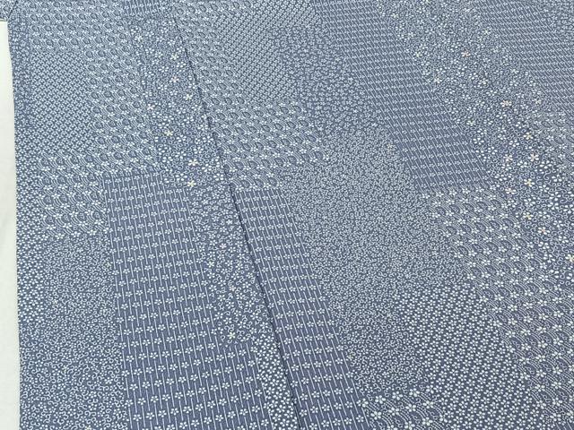 平和屋着物○江戸小紋 花小紋柄 正絹 逸品 AABB2969ph - メルカリ 平和