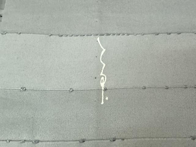 平和屋着物▽訪問着 単衣 作家物 幾何学文様 正絹 逸品 AABF0089jh