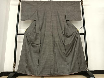 平和屋着物●本場大島紬　100亀甲　総詰め　正絹　逸品　AABF0219fy