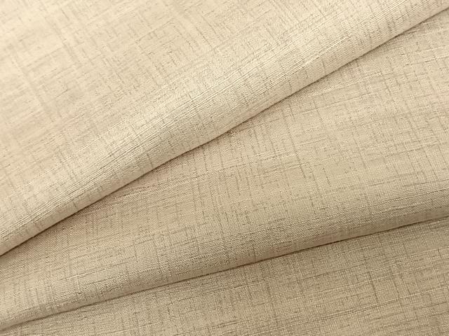 平和屋着物●上質な紬　霞文　正絹　逸品　AABF0222fy