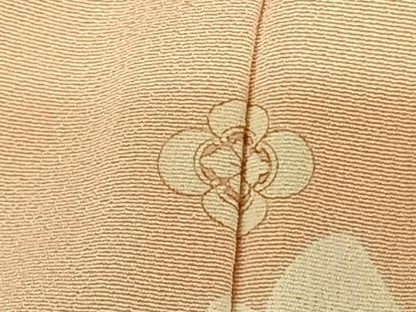 平和屋着物●高級染元　粋峰　林芳夫　京加賀友禅　訪問着　花蝶文　暈し染め　正絹　逸品　AABF0238fy