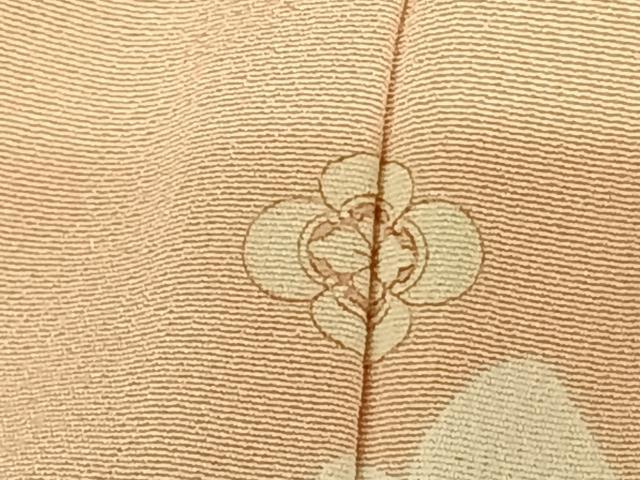 平和屋着物●高級染元　粋峰　林芳夫　京加賀友禅　訪問着　花蝶文　暈し染め　正絹　逸品　AABF0238fy