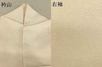 平和屋着物●訪問着　刺繍　熨斗花文　暈し染め　正絹　逸品　AABF0245fy