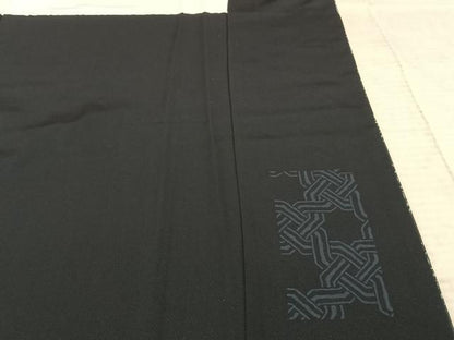 平和屋着物●訪問着　ケルト文様　暈し染め　正絹　逸品　AABF0253fy