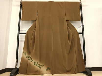 平和屋着物●瀬戸嵐山　訪問着　舞花文　暈し染め　正絹　逸品　AABF0263fy