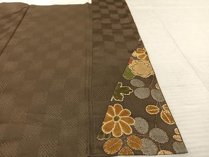 平和屋着物●佐久間照雄　訪問着　辻が花　暈し染め　正絹　逸品　AABF0265fy