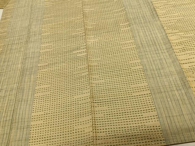 平和屋着物●上質な紬　間道　正絹　逸品　AABF0275fy