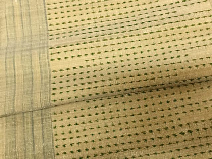 平和屋着物●上質な紬　間道　正絹　逸品　AABF0275fy
