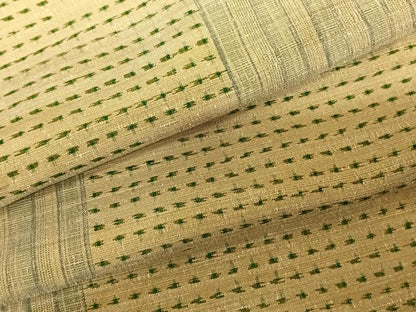 平和屋着物●上質な紬　間道　正絹　逸品　AABF0275fy