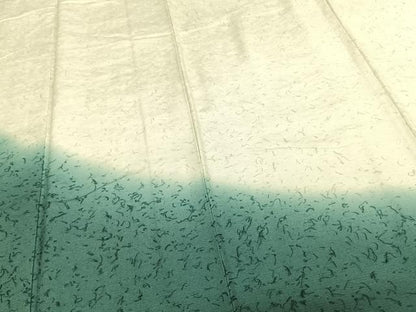 平和屋着物●訪問着　髭紬　霞文　暈し染め　正絹　逸品　AABF0283fy