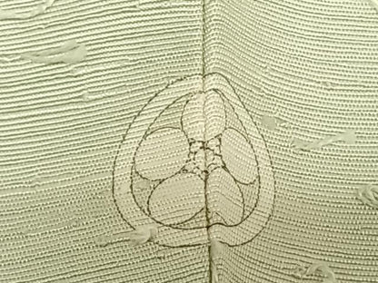 平和屋着物●訪問着　髭紬　霞文　暈し染め　正絹　逸品　AABF0283fy