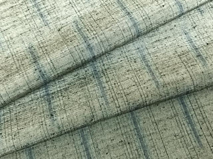 平和屋着物●上質な紬 変わり縞 やまと誂製 正絹 逸品 AABF0291fy