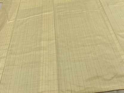 平和屋着物●上質な紬　縞　正絹　逸品　AABF0292fy