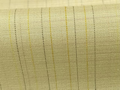 平和屋着物●上質な紬　縞　正絹　逸品　AABF0292fy