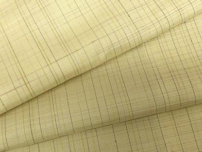 平和屋着物●上質な紬　縞　正絹　逸品　AABF0292fy