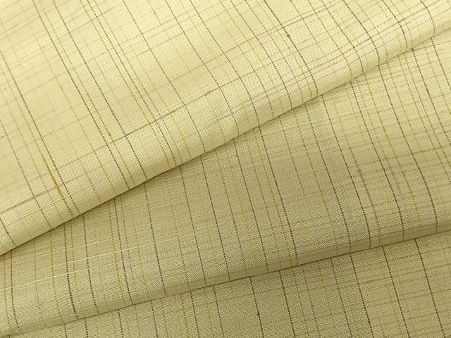 平和屋着物●上質な紬　縞　正絹　逸品　AABF0292fy