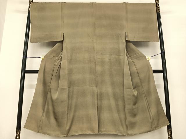 平和屋着物○男性 江戸小紋 霞文 正絹 逸品 AABF0301fy