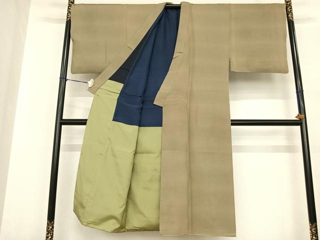 平和屋着物●男性　江戸小紋　霞文　正絹　逸品　AABF0301fy 平和屋着物○男性 江戸小紋 霞文 正絹 逸品 AABF0301fy