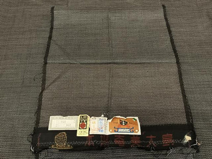 平和屋着物●男性 本場大島紬 アンサンブル 手織 100亀甲 総詰め 山田実作 証紙付き 正絹 逸品 AABF0313fy