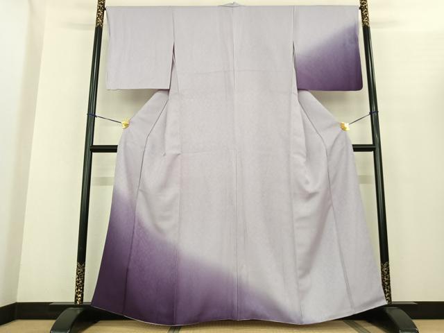 平和屋着物●訪問着　霞文　暈し染め　正絹　逸品　AABF0321fy