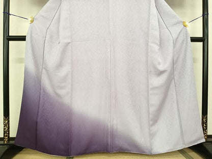 平和屋着物●訪問着　霞文　暈し染め　正絹　逸品　AABF0321fy